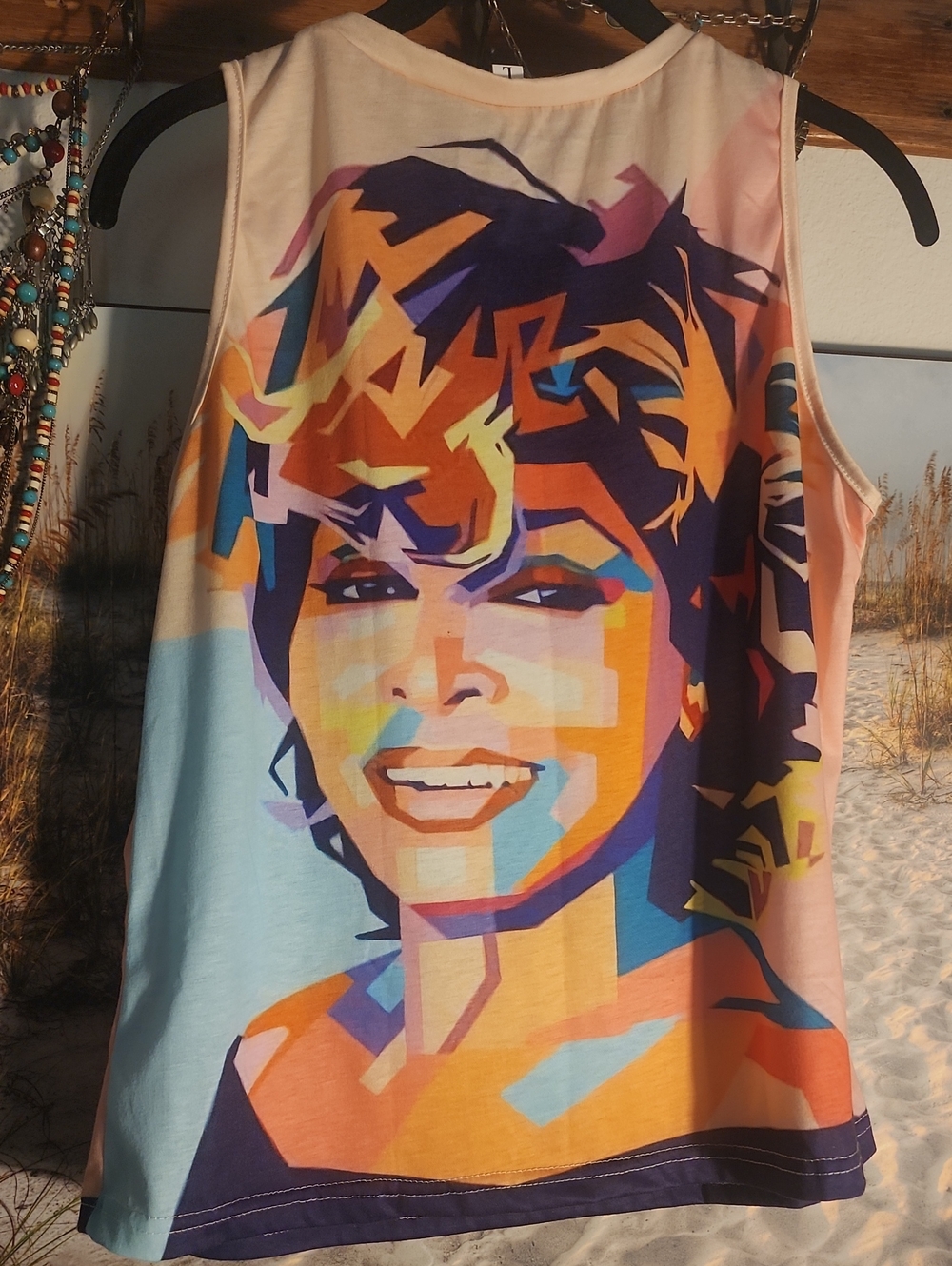 TINA TURNER graphic Print Sleeveless Top
